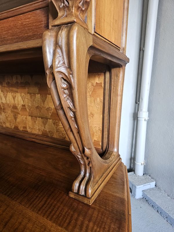 Louis Majorelle Buffet “Chicorée” – Antiquités Art Nouveau