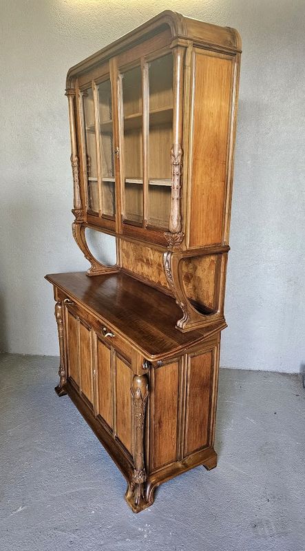 Louis Majorelle Buffet “Chicorée” – Antiquités Art Nouveau