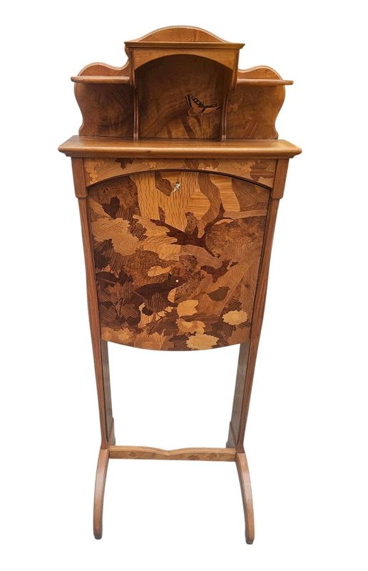 Louis Majorelle Billet Doux "Ecureuil et Papillons"