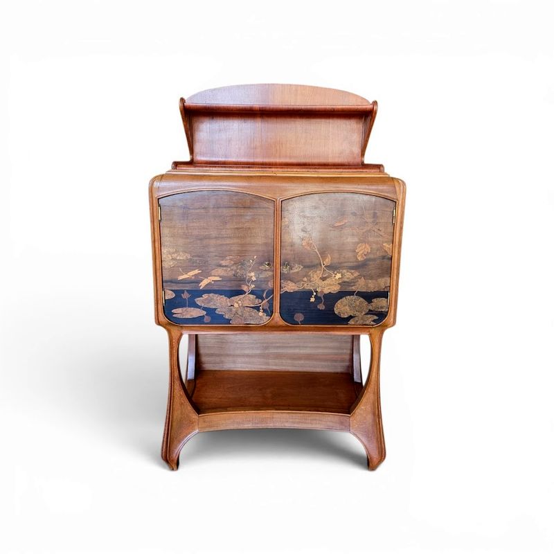 Louis Majorelle Rare Desserte “Marais Fleuri Aux Libellules"