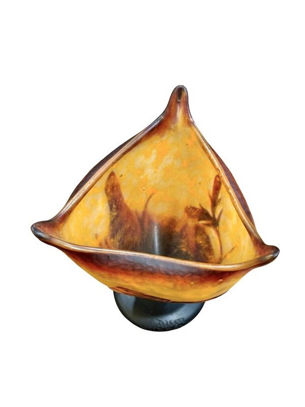Daum Nancy Vase “Fleurs de Tabac” – Image 4