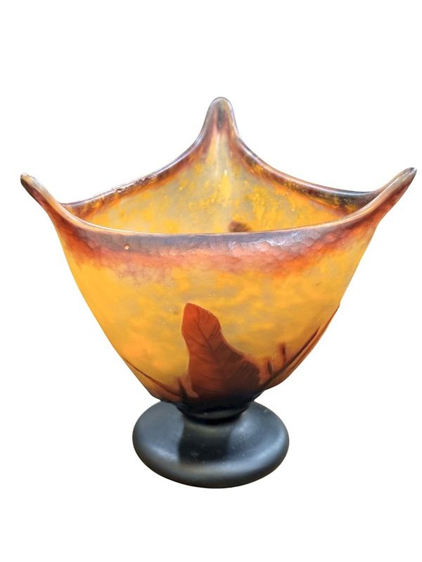 Daum Nancy Vase “Fleurs de Tabac” – Image 6