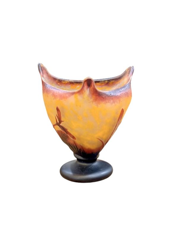 Daum Nancy Vase “Fleurs de Tabac” – Image 7