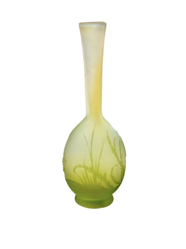 Emile Gallé Vase “Aux Champignons”