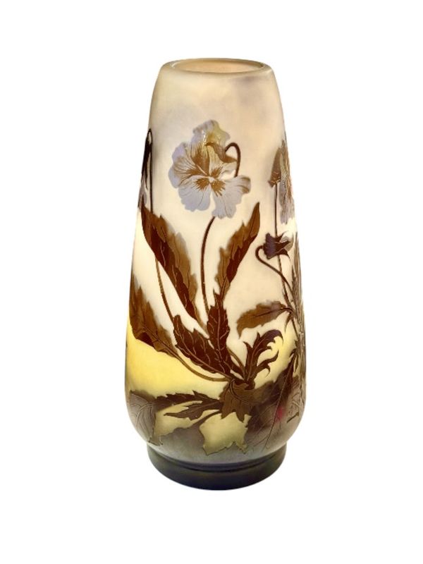 Emile Gallé Vase “Aux Pensées” – Image 2
