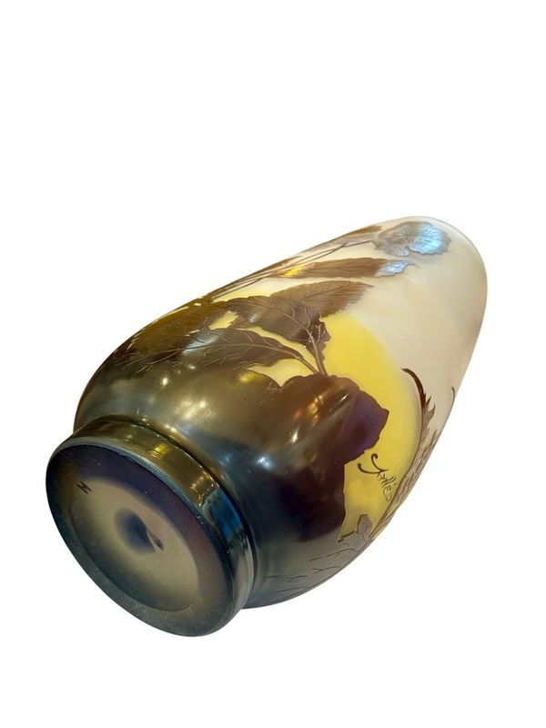 Emile Gallé Vase “Aux Pensées” – Image 5