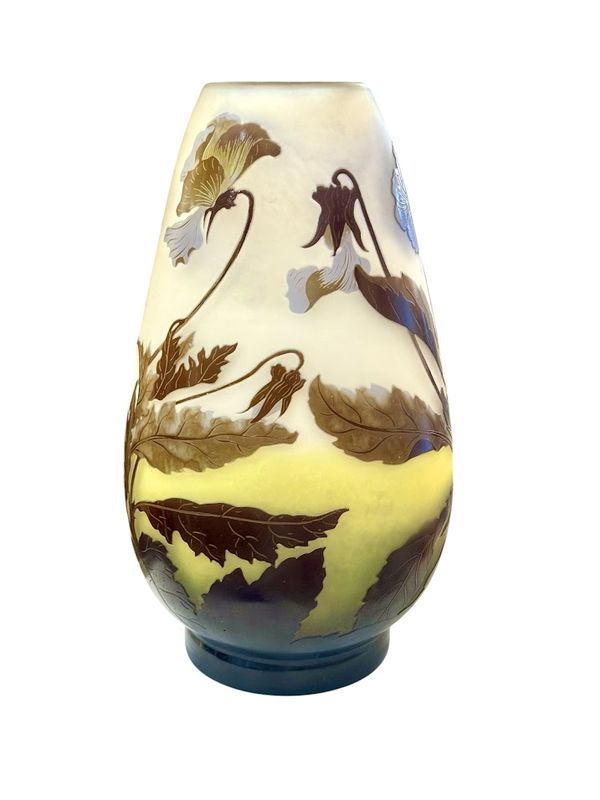 Emile Gallé Vase “Aux Pensées” – Image 7