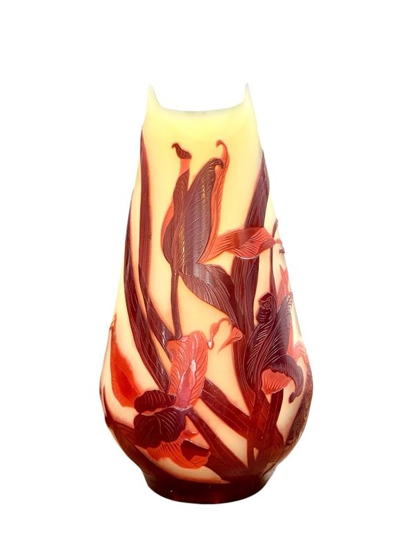 Emile Gallé Vase Gallé “Aux Tulipes”
