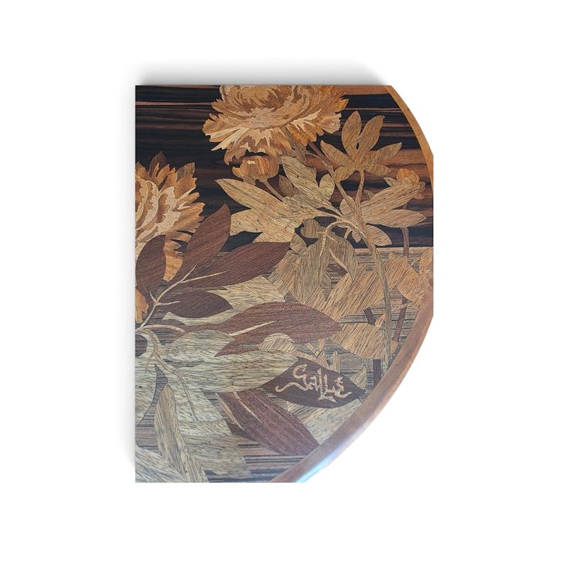 Emile Gallé Table Basse “Pivoines” – Image 4