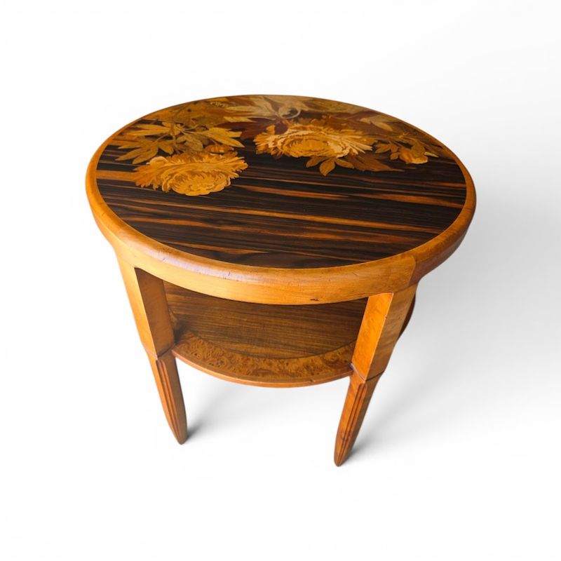 Emile Gallé Table Basse “Pivoines” – Image 7