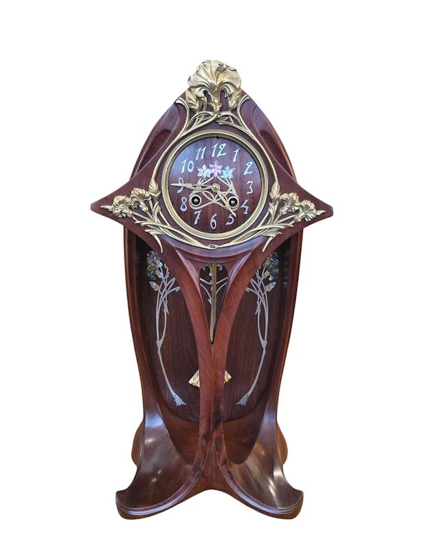 Georges Nowak Pendule Art Nouveau "Iris"