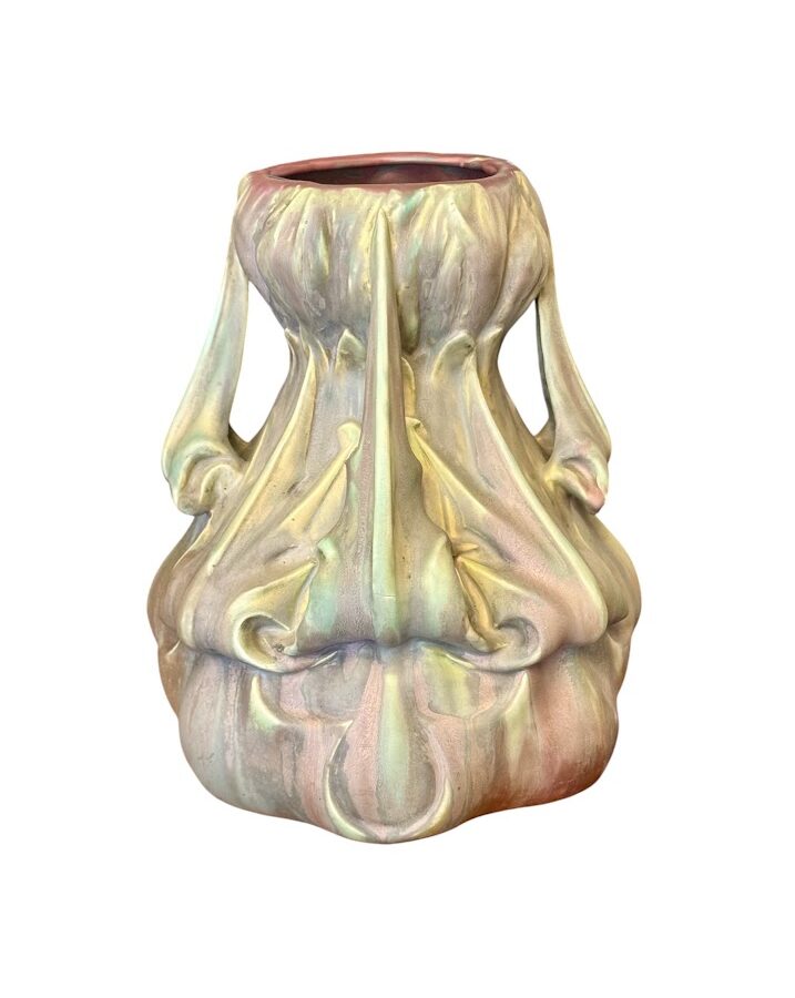 Ernest Bussière Vase "Chardons"