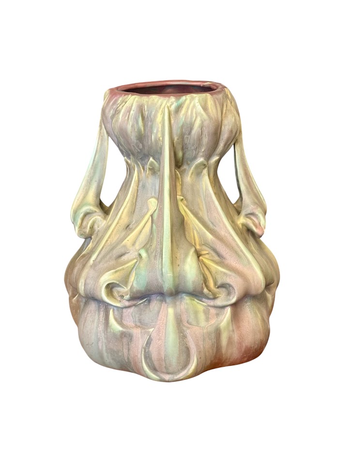Ernest Bussière Vase "Chardons"