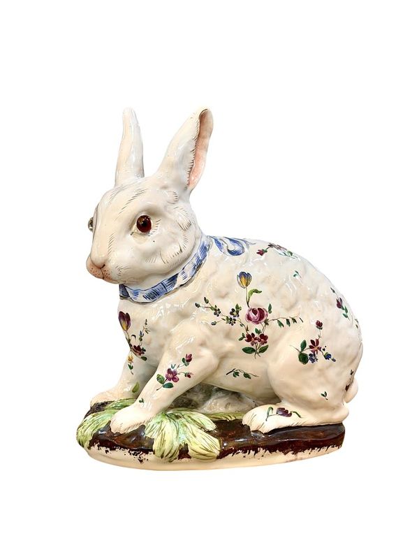 Emile Gallé Lapin Porte Bouquet