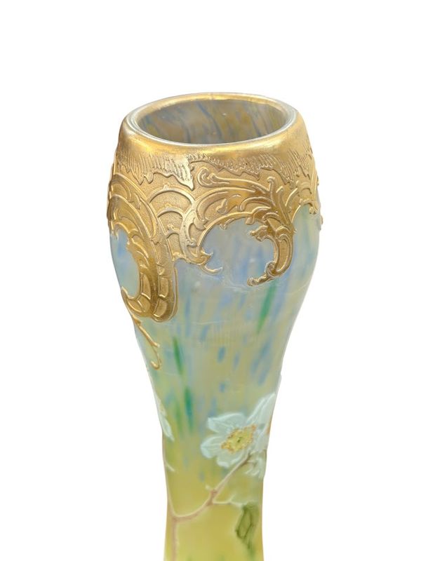 Legras Paire de Vase "Fleurs de Pommier" – Image 5
